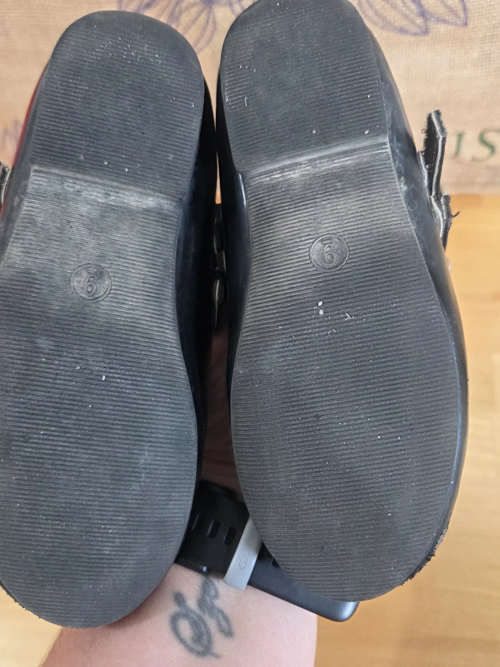 GAP Black Patent Double-Strap Mary Jane Shoes - Kids